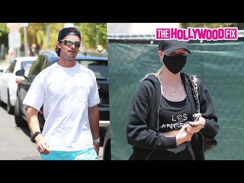 Patrick Schwarzenegger & Abby Champion Grab Lunch At Fred Segal Before Heading To A Friends House