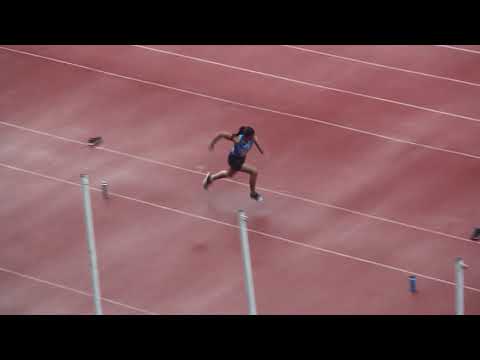 Girls U-20 Triple Jump - Saralya, Jump 1