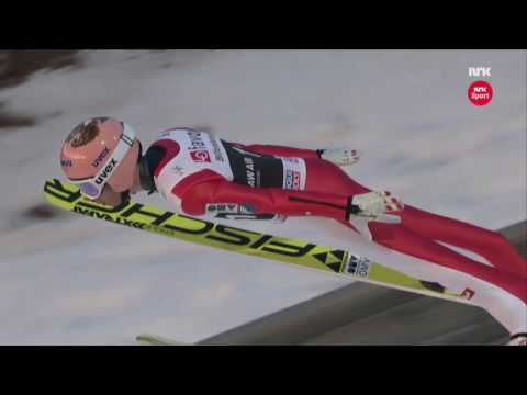 [HD] Stefan Kraft 253,5m NEW WORLD RECORD Vikersund 2017