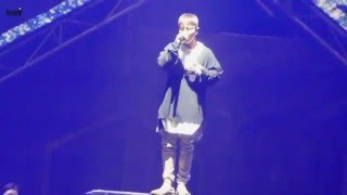 [160402] 2016 LIVE BLOCK BUSTER (첫콘) 태일(TAEIL) - 사랑이었다(It was LOVE)