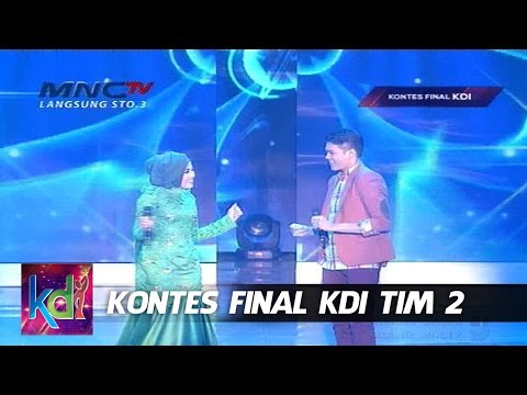 Mahesya KDI 2015 feat Risti " Memandangmu " - Kontes Final KDI Tim 2 (18/5)