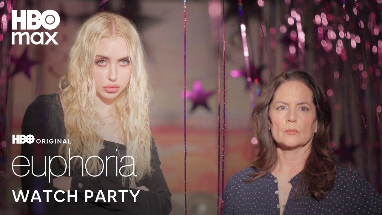 Marshawn Lynch, Chloe Cherry, & Martha Kelly Have A Euphoria Watch Party | Euphoria | HBO Max