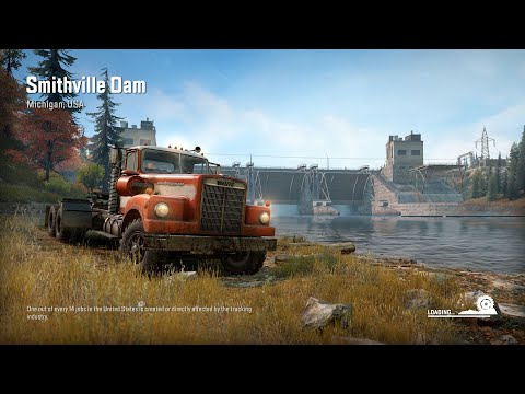 Snowrunner | Map Exploration | EP 08 | Smithville Dam