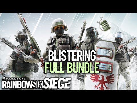 BLISTERING FULL *New* BUNDLE - Uniforms, Headgears, Weapon Skins Showcase IN-GAME -Rainbow Six Siege