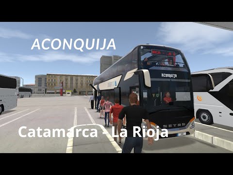 Bus Simulator Ultimate / Catamarca - La Rioja / Empresa Aconquija 