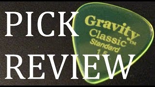 Video thumbnail for Gravity Classic Standard 1.5mm Guitar Pick Review & Demo by Jake Pool Music