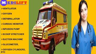Medilift ICU Ambulance Service in Kidwaipuri and Anishabad