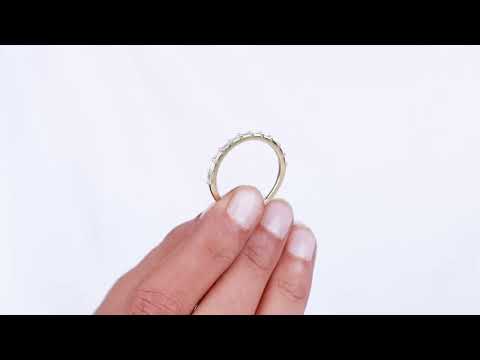 Baguette Cut Diamond Eternity Rings - Abelini.com