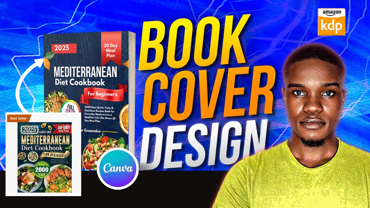 Watch Me REDESIGN a Best-Seller Cookbook Cover in Canva (Step-by-Step Tutorial)