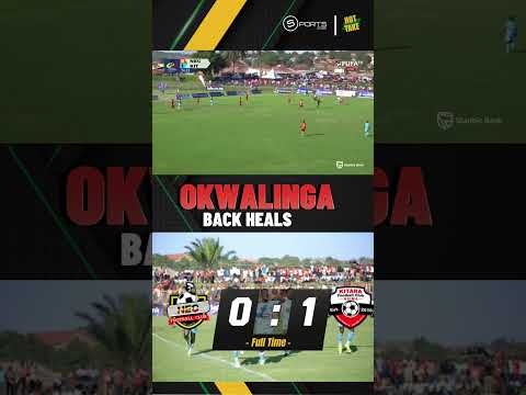 Kitara FC pips NEC FC in the stanbic Uganda Cup,back heal strike from Solomon Okwalinga .#cham