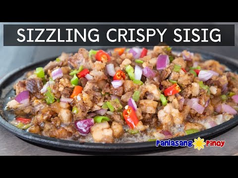 Sizzling Crispy Sisig