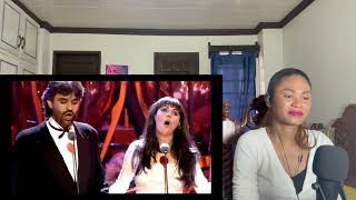 Sarah Brightman &amp; Andrea Bocelli - Time to Say Goodbye (1997) | Reaction