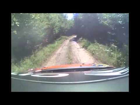 38 Rajd Koszyce NEO PETROELTECH RT Citroen DS3R3 Chmielewski Gerber AWARIA SS3