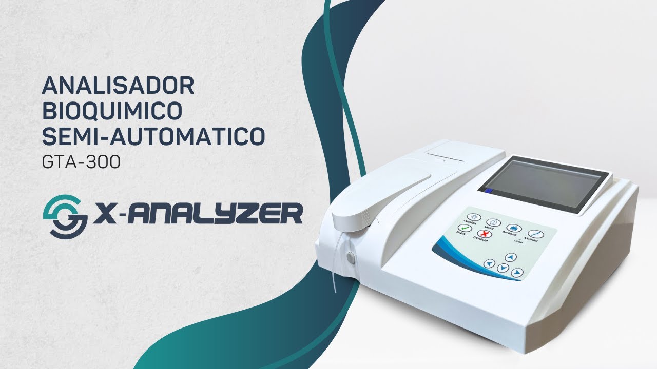 Analisador Bioquimico Semi-Automatico | GTA-300 | Global Analyzer