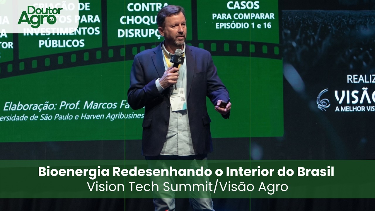 Bioenergia Redesenhando o Interior do Brasil - Vision Tech Summit/Visão Agro | Marcos Fava Neves