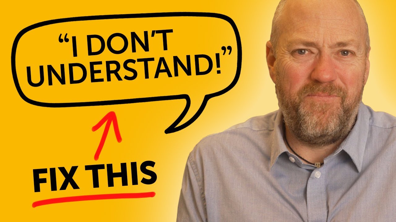 DO THIS when you don't understand (and avoid embarrassing mistakes)