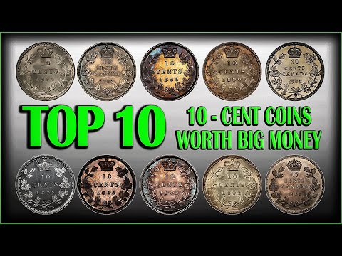TOP 10 SPECIMEN DIMES WORTH BIG MONEY!! - HIDDEN GEMS IN CANADIAN COIN COLLECTING!