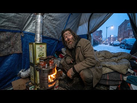 How Homeless People HEAT Their Shelters Without Gas/Electricity