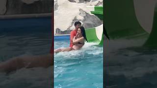 【funny video】中国にプールにアイドル級美女降臨China funny Video Water park sliders #shortvideos #funny