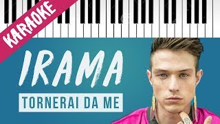 Irama | Tornerai Da Me // Piano Karaoke con Testo