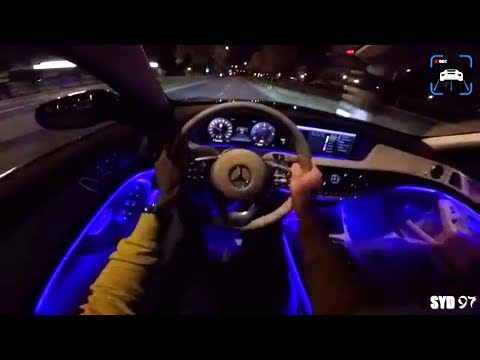 N'to Trauma - Mercedes Benz S Class POV Night Drive HD 2018