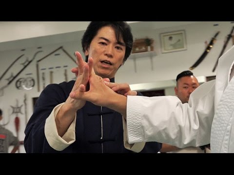 唖然！指だけで相手を崩す中国武術！Finger Qin-na in Kung-Fu with Naka sensei
