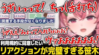 回数を重ねるごとに悲鳴の迫真レベルがあがっていく笹木【利用規約に同意したい】【にじさんじ】