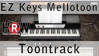 Video thumbnail for EZKeys Mellotoon, Grand piano, Electrics demo by Kern Ramsdell