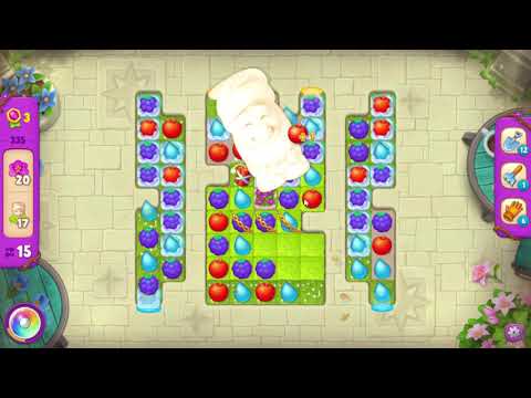 Gardenscapes 335 Super Hard Level - NO BooSTERS