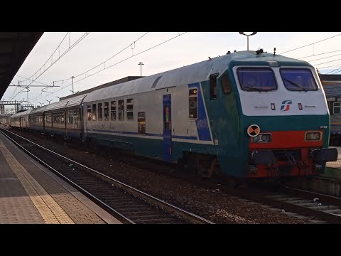 ARRIVI e PARTENZE & TRANSITI e MANOVRE alla stazione di ALESSANDRIA!