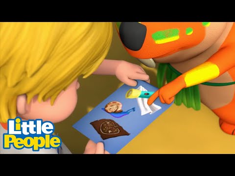 Little People Mini Adventures | It's Scavenger Hunt Time | Kids Cartoons - Kids TV Series, Kingdom Kids Zone - Little People - Fisher Price
