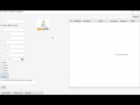JavaFX 8 Tutorial 48 - ImageView