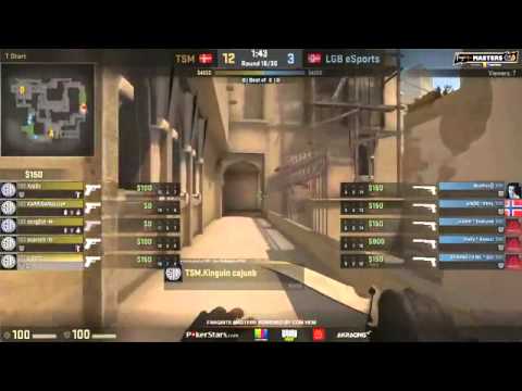 Counter-Strike TSM Kinguin vs  LGB eSports   League Play   Game 1 22.05.2015