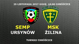 Semp Ursynów 2006 - MSK Zilina 25 listopada 2017 Semp Ursynów 2006 - MSK Zilina 25 listopada 2017