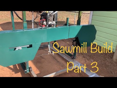 Building My Own Sawmill From Scratch! [[Bandsaw Mill Part 3]]