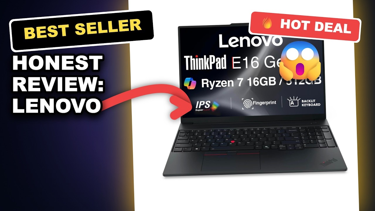 Honest Review: Lenovo ThinkPad E16 Business Laptop — Is It the Best Budget Choice in 2024?
