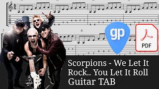 Scorpions - We Let It Rock . . . You Let It Roll Guitar Tabs [TABS]