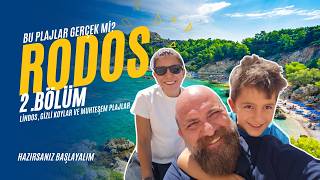 BU PLAJLAR GERÇEK Mİ? RODOS | Lindos, Anthony Quinn, Tsambika ve Agath
