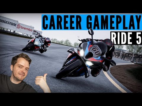 I played the Ride 5 GAMEPLAY preview (CAREER mode explored)