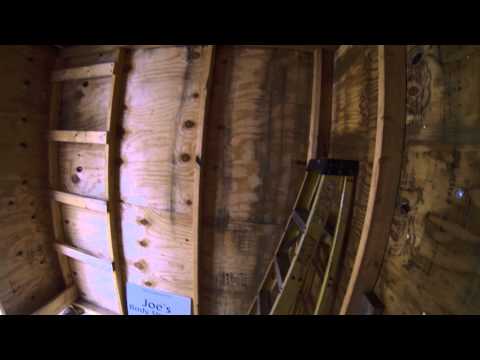 Tyler Jacobson's rock climbing wall