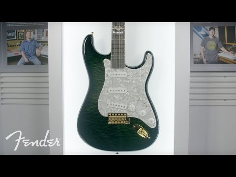NAMM 2017 | Master Builder Dale Wilson’s Forest Green 30th Anniversary Stratocaster | Fender