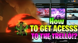 How To Get Access To The Jujutsu Infinite Trello!