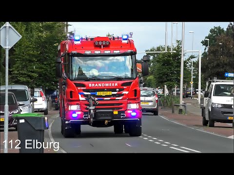 [Versneller] P1/A1 TS 06-1541, Ambulances 06-185 + 06-187 met spoed in Elburg