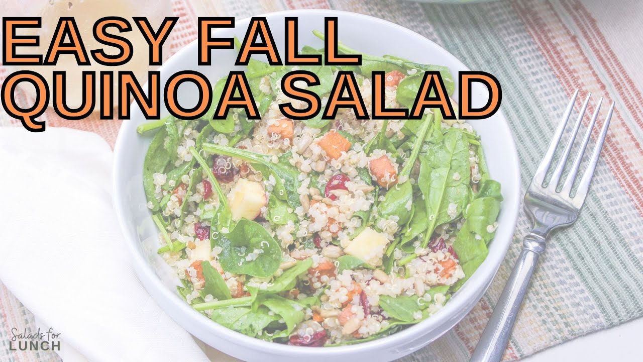 Easy Fall Harvest Quinoa Salad