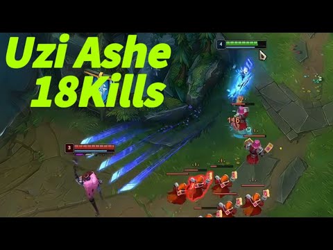 UZI ASHE VS JIN, HIS ASHE MECHANIC IS SO CLEAN!