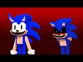 Sonic.EXE Mess with Rewrite Sonic (Animated)
