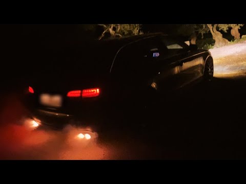 Audi A4 B8 2.0 TDI CR Flames / Pop and Bang