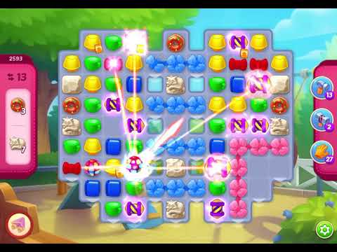 HomeScapes Level 2593 no boosters