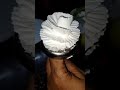 WHIPPED CREAM FLOWER #rose #viral #tutorial