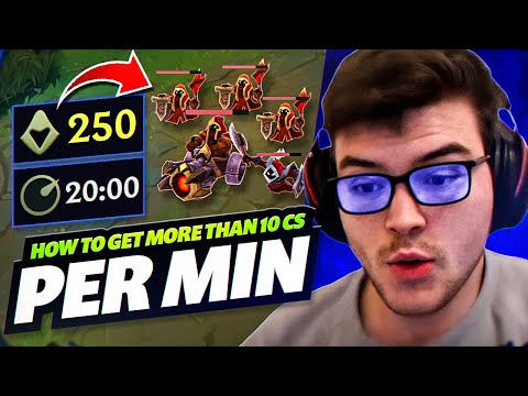 HOW YOU CAN GET MORE THAN 10 CS PER MINUTE